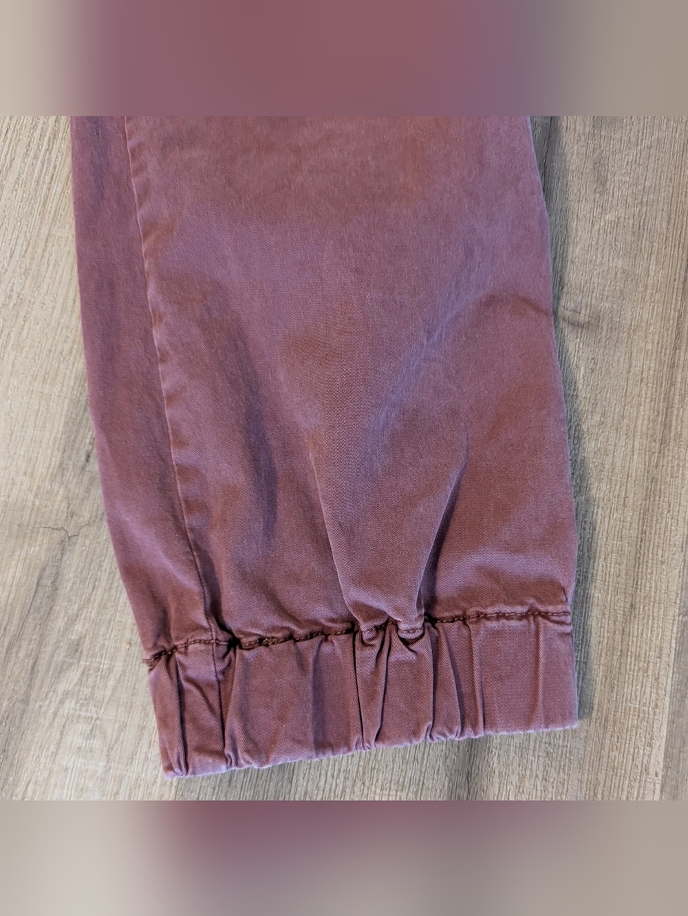 Anthropologie Tencel Blend Cropped Joggers Soft Utility Pants - Picture 4 of 11